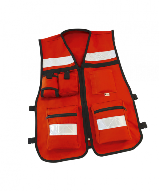 Chaleco Brigadista Rojo Cabel