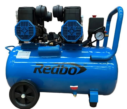 Compresor de aire libre de aceite 2HP AC1100 50L REDBO
