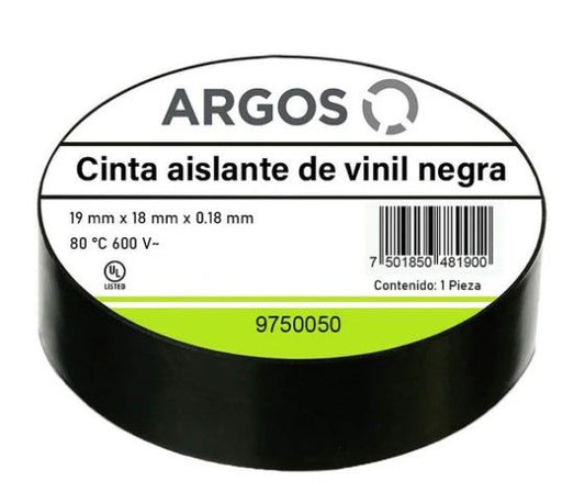 Cinta de aislar 18 Mts 9750050 ARGOS
