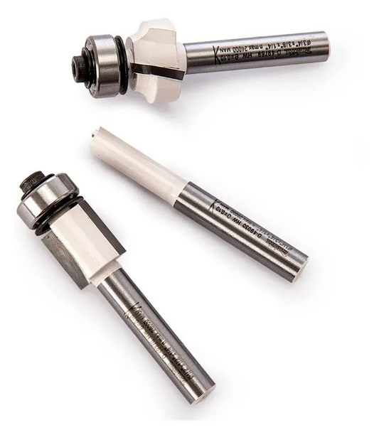Fresas para router 3 Pz D53344 Makita