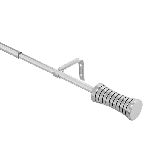 Cortinero ajustable grande cromo Alteza Novacort