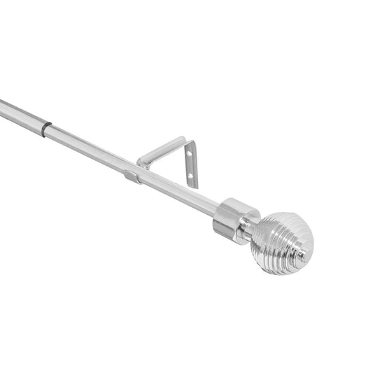 Cortinero ajustable grande cromo Centro Novacort