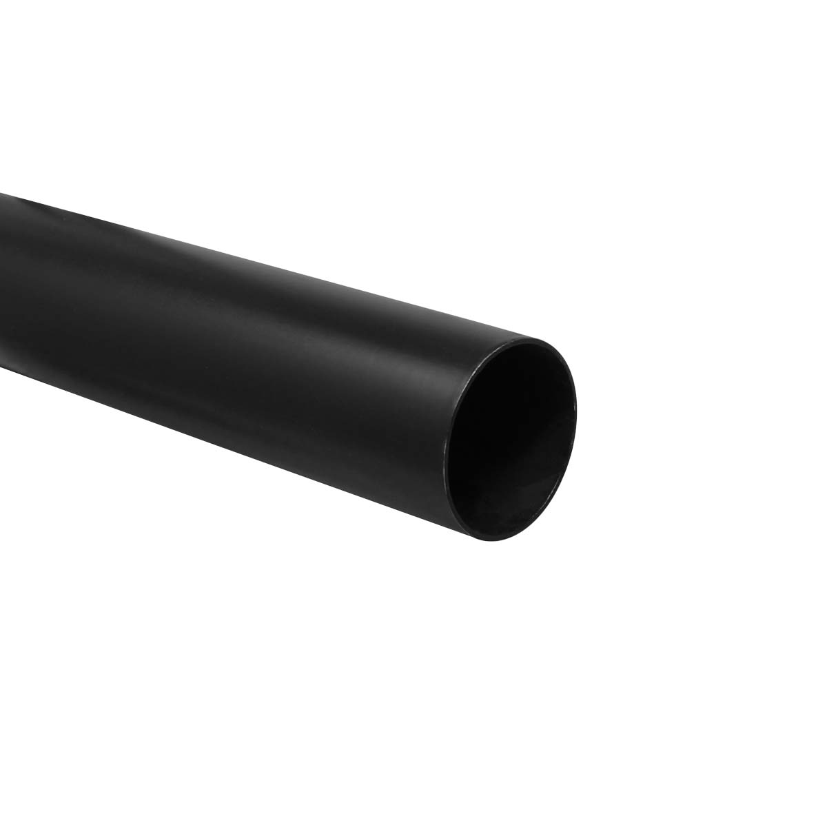 Tubo redondo de 1" x 3 metros negro mate Herrasa