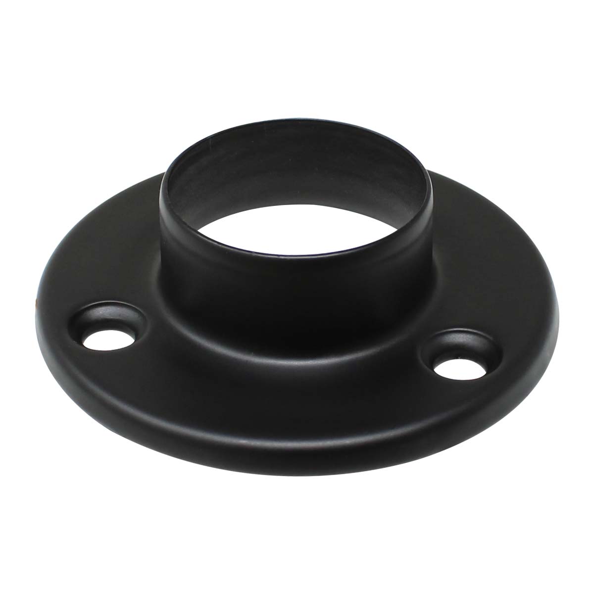 Brida redonda 1" para closet negro mate Herrasa