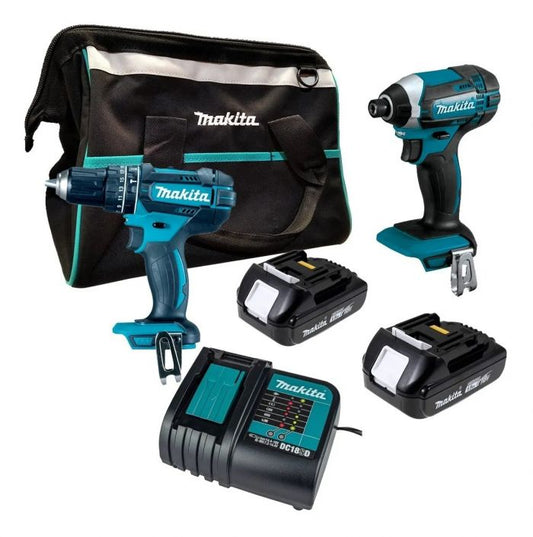 Combo Rotomartillo DHP482 - Atornillador DTD152 DLX2131 Makita