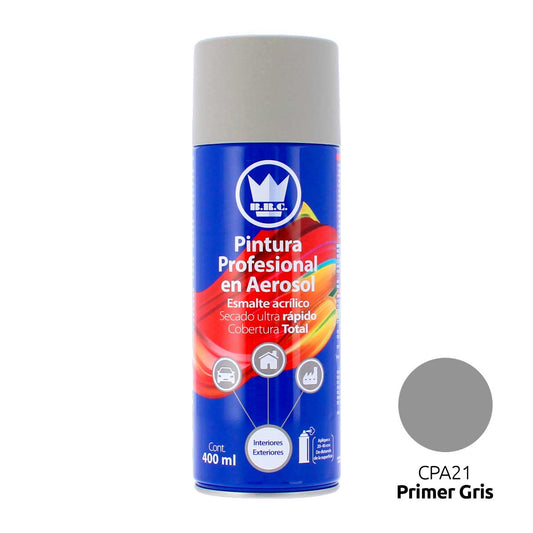 Primer en aerosol gris 400 ml CPA21 Corona