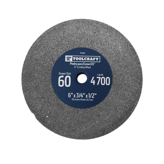 Piedra para esmeril 6" x 3/4" TC2439 Toolcraft