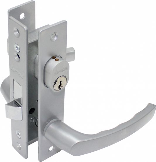 Cerradura Perfil Angosto 639 CD Cromo Satinado Austral