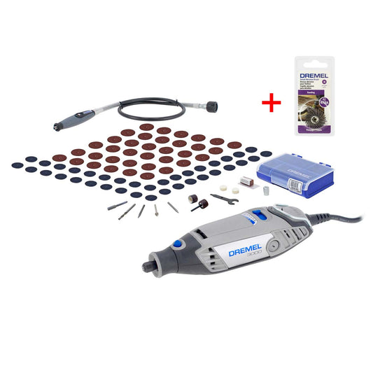 Dremel 3000 - Kit con 82 accesorios