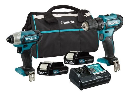 Combo atornillador rotomartillo 2 Pz CLX228 Makita