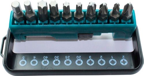 Kit De 10 Puntas Con Guía Magnética Makita D65006
