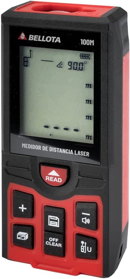 Medidor de Distancia Láser 100M LASER100M Bellota