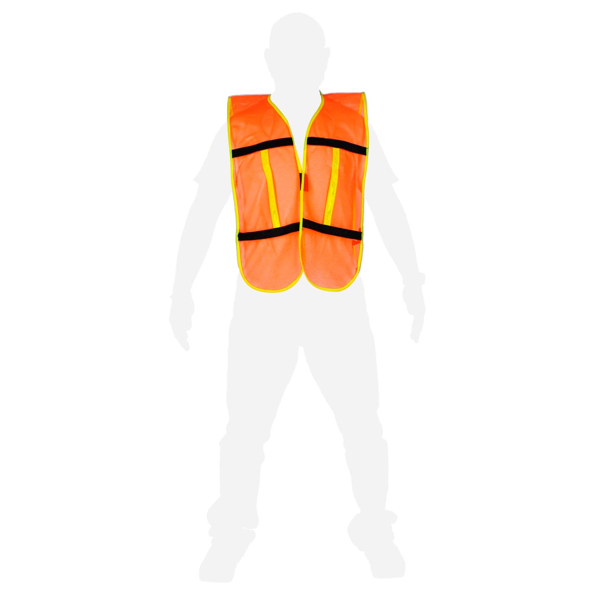 Chaleco de malla naranja unitalla SR1050-NJ MR Seguridad