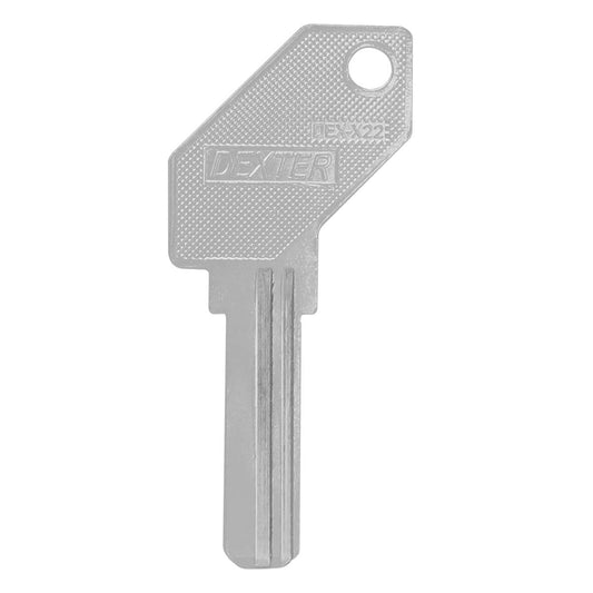 Llave en blanco para cerraduras 4605 Dexter