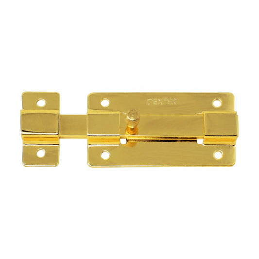 Pasador de sobreponer latón brillante 100 mm 6875 Dexter