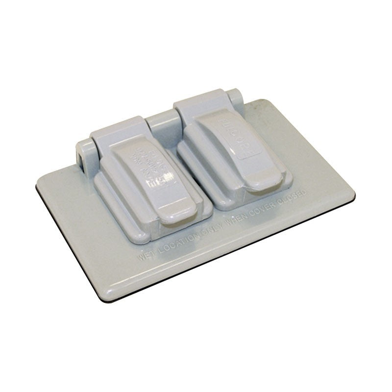 Tapa de plástico para intemperie dúplex FU0155 Fulgore