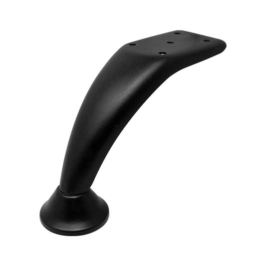 Pata para sofá y muebles 110 mm negro mate 792-0977 Herrasa