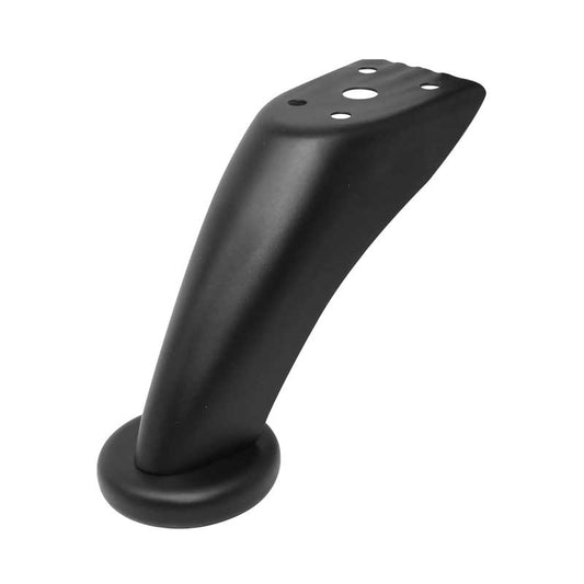 Pata para sofá y muebles 90 mm negro mate 792-0979 Herrasa