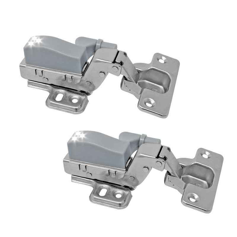 Bisagra bidimensional curva con luz 3764 Handy Home