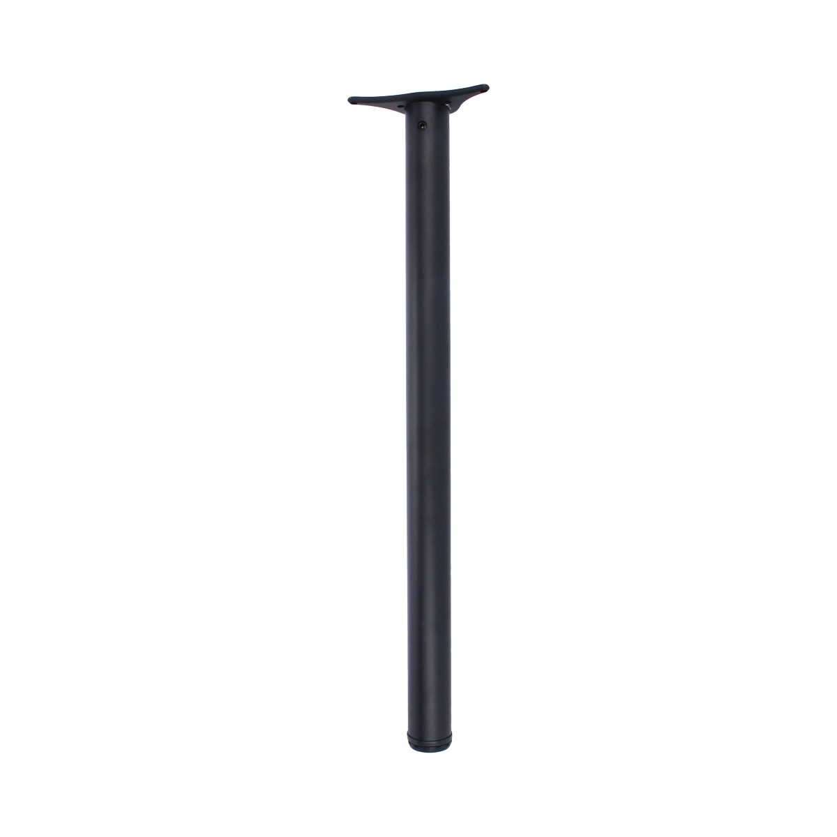 Pata metálica negra para mesa 87 cm 792-2451 Herrasa