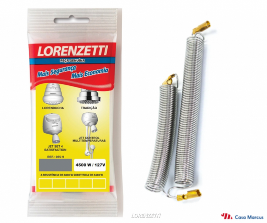 Resistencia para regadera eléctrica 127V Tradicao Lorenzetti