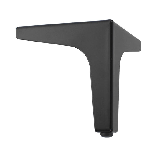 Pata para para sofá Slim 130 mm negro triangular Bolder