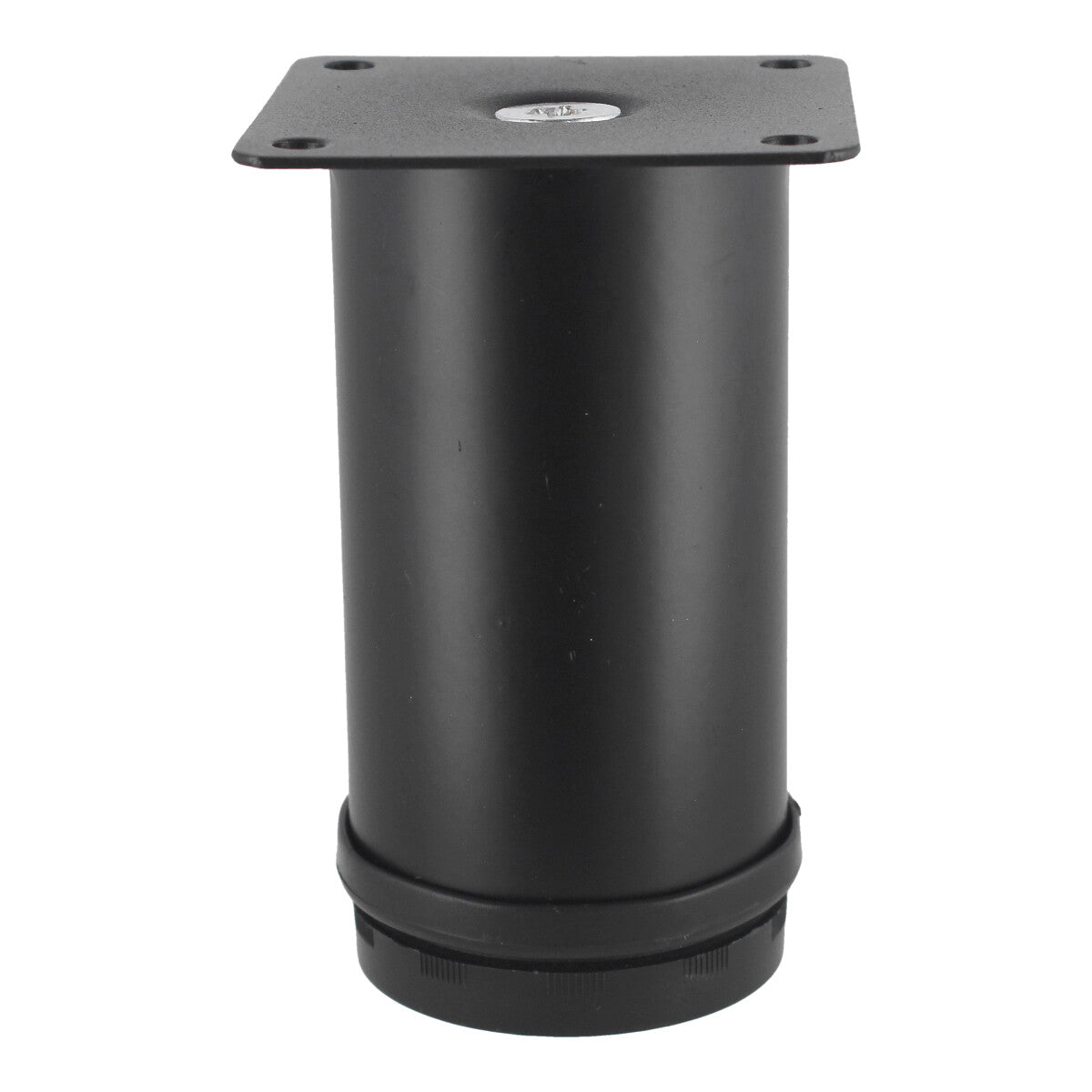 Pata regulable para sofá y muebles negra 100 mm PS-2735 Bolder