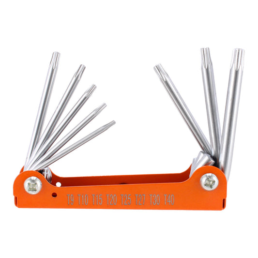 Juego de 8 llaves torx tipo navaja 8 piezas SW-13402 Fumetax