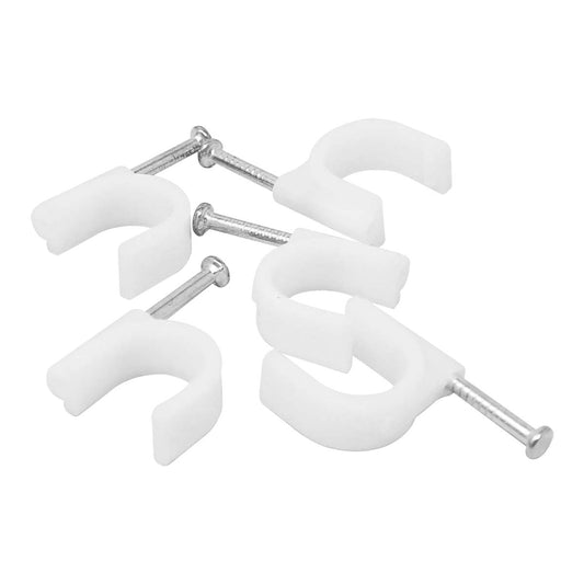 Grapas curvas para cable redondo 10 mm 100 piezas FU0473 Fulgore