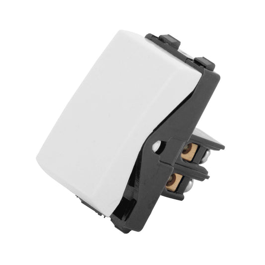 Interruptor apagador sencillo para placa plástica FU0895 Fulgore