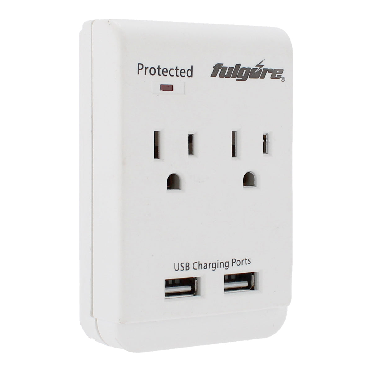 Multicontacto de pared con supresor de picos a 300 Joules FU1024 Fulgore