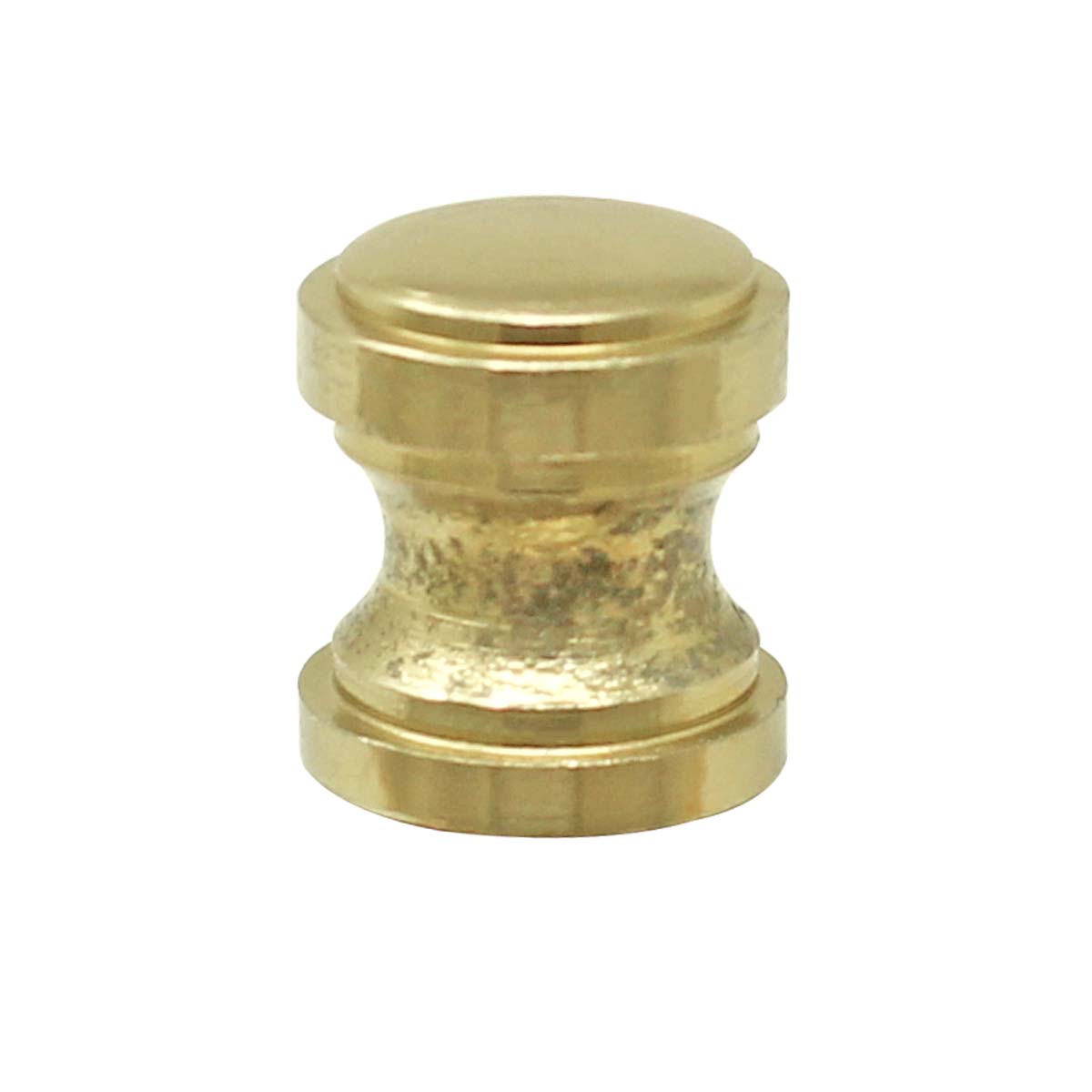 Jaladera botón latón antiguo 3/8" GGJ831 GYGPSA