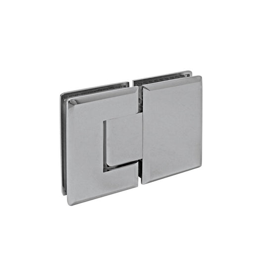 Bisagra vidrio-vidrio a 180° cromo BRK718 Bruken
