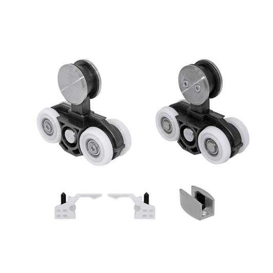 Kit para puerta corrediza con riel de 3 m BRK911 Bruken