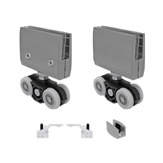 Juego de carretillas para puerta corrediza BRK912 Bruken