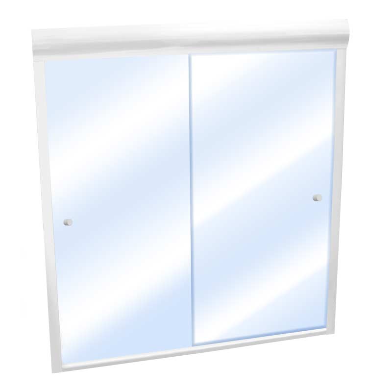 Cancel para baño blanco 2 m BRK922 Bruken