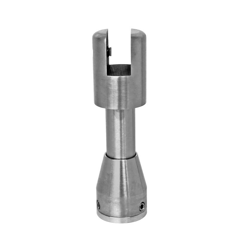 Soporte redondo para panel de vidrio BRK3801 Bruken