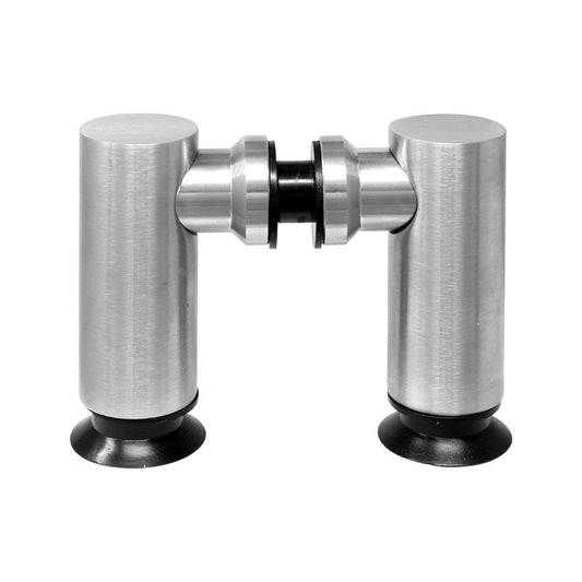 Conector doble vidrio-vidrio 180° BRK 672 B Bruken