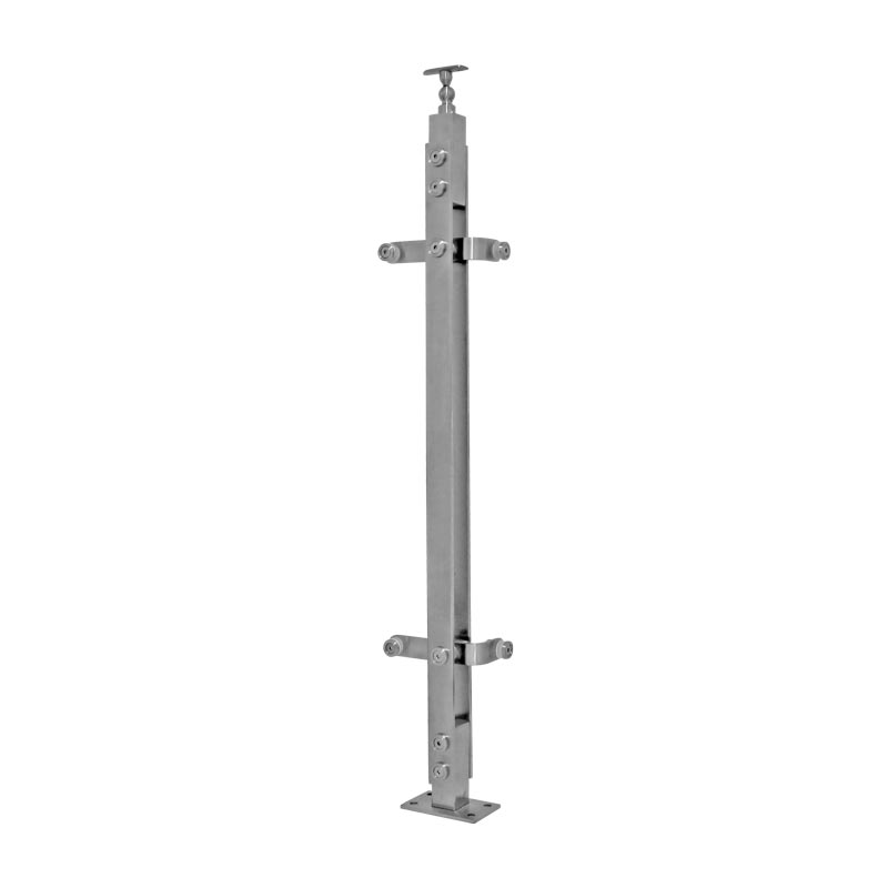 Poste intermedio para barandal para esquina BRK1051C Bruken