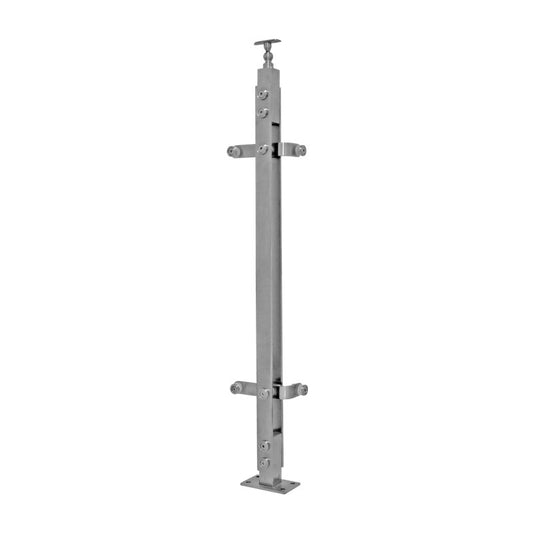 Poste intermedio para barandal para esquina BRK1051C Bruken