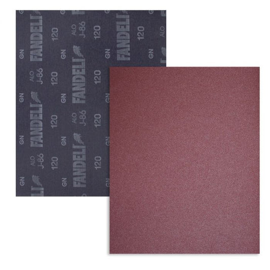 Lija de Esmeril Grano 120 Roja J-86 Fandeli