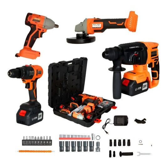 Combo Inalámbricos 20V HR4EN1-10 Found Tools