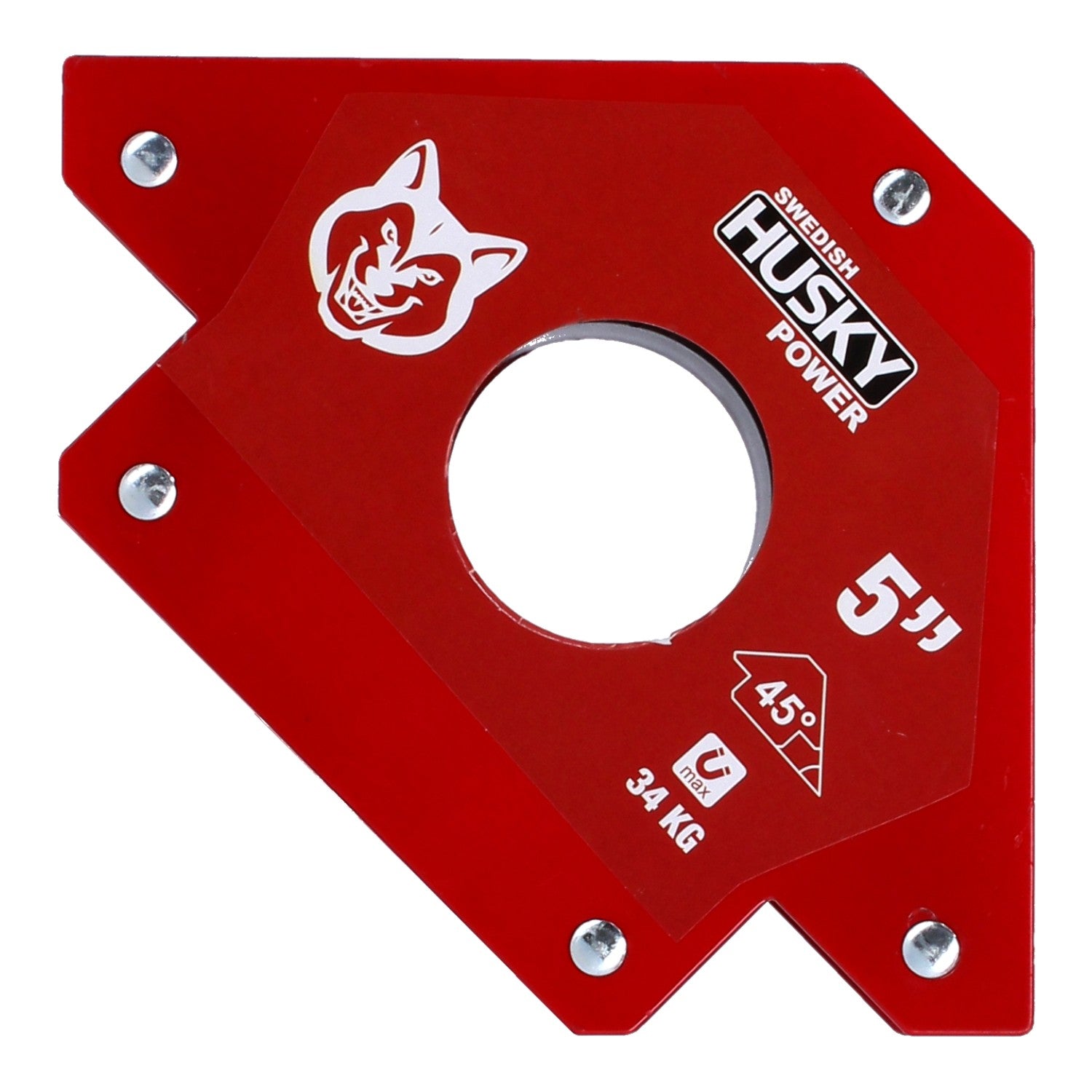 Imán escuadra para soldar 5" HKEM5 Husky