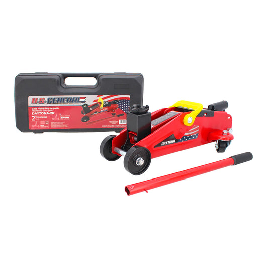 Gato Hidráulico de patín 2 toneladas rojo DAYTONA-2R US GENERAL