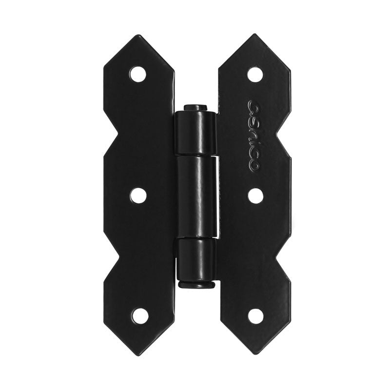 Bisagra mariposa 16 cm negra Ashico