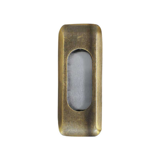 Jaladera de embutir latón antiguo 64 mm 346 Ashico