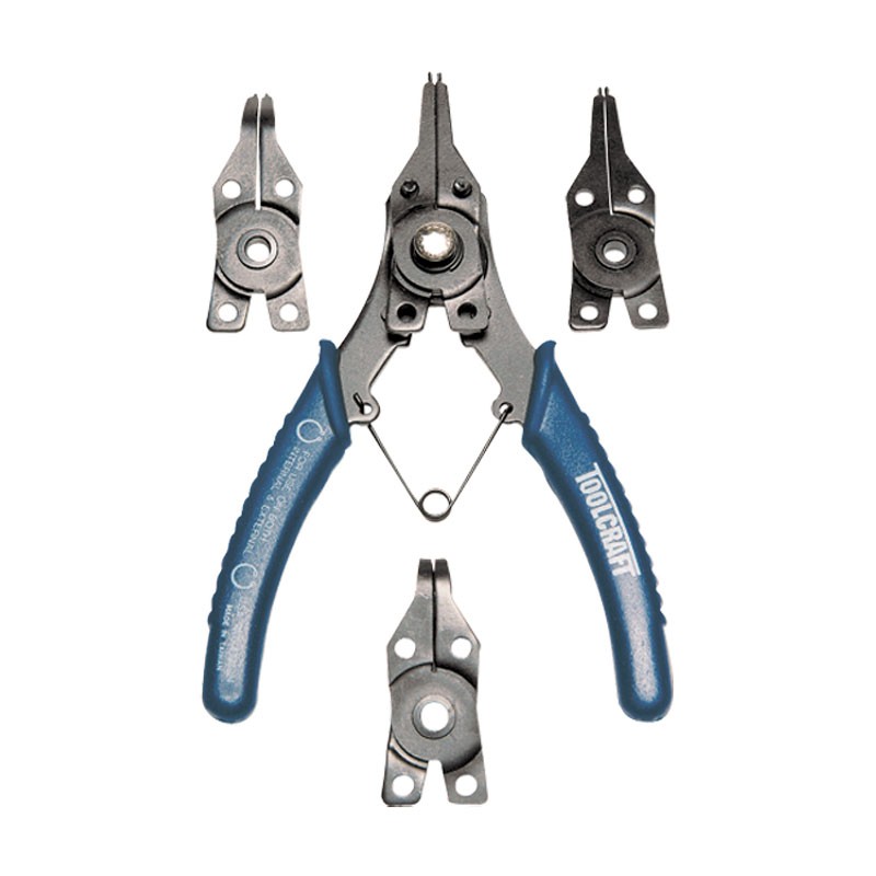 Pinza para anillos de retención 6-1/4" TC0246 Toolcraft