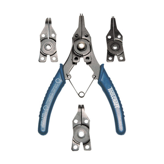 Pinza para anillos de retención 6-1/4" TC0246 Toolcraft