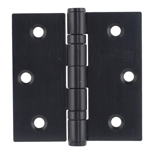 Bisagra con baleros 3" x 3" negro mate Power Turk
