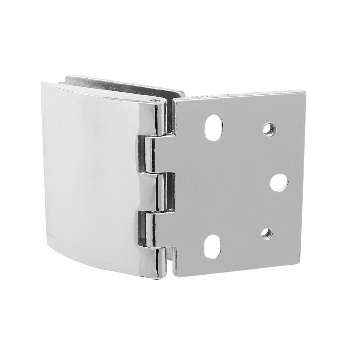 Bisagra para puerta abatible de cristal de 10 mm cromo K-861-C Axcent